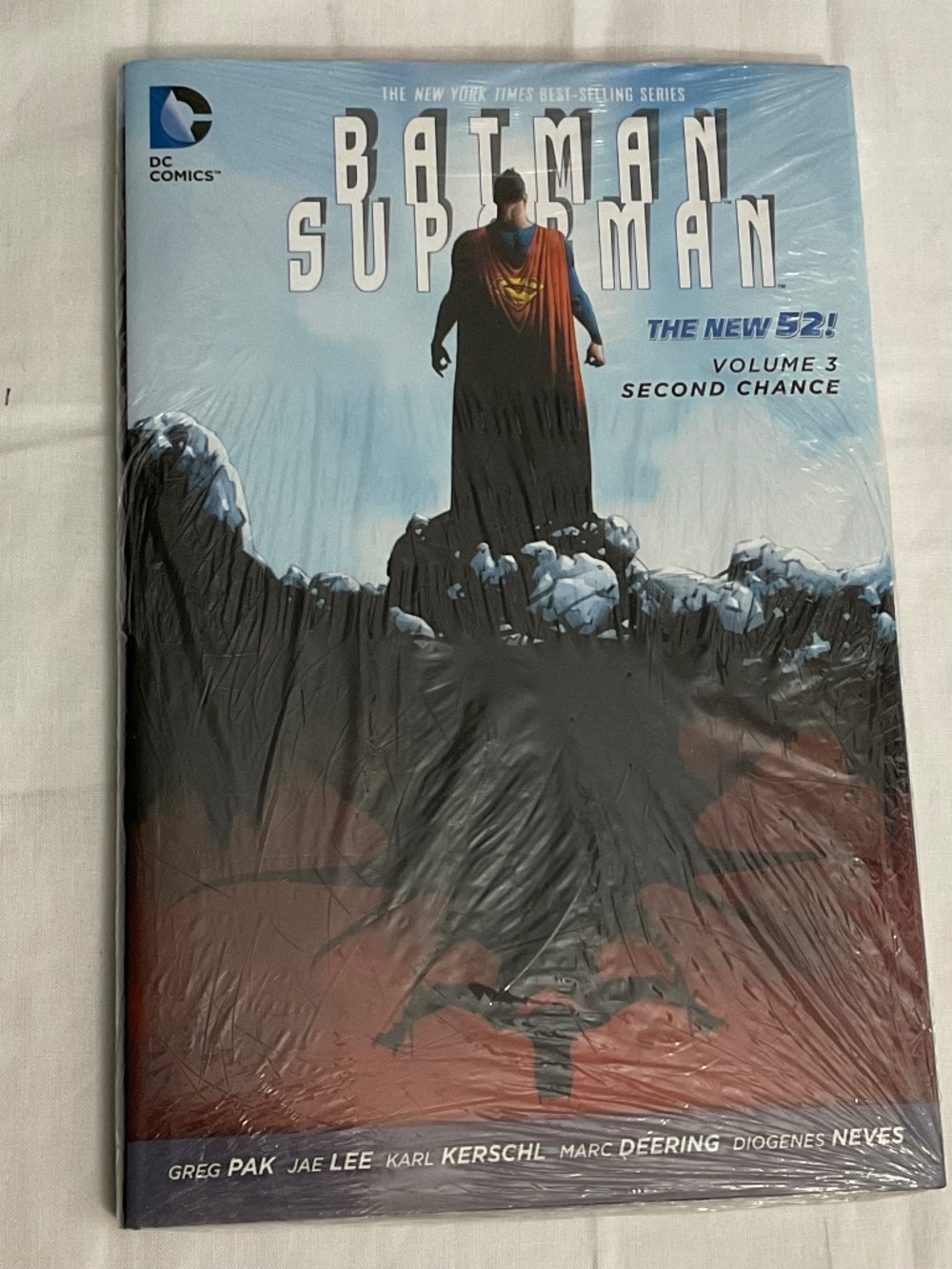 Batman/Superman - Second Chance by Jeff Lemire and Jae Lee (2015, Hardcover) DC